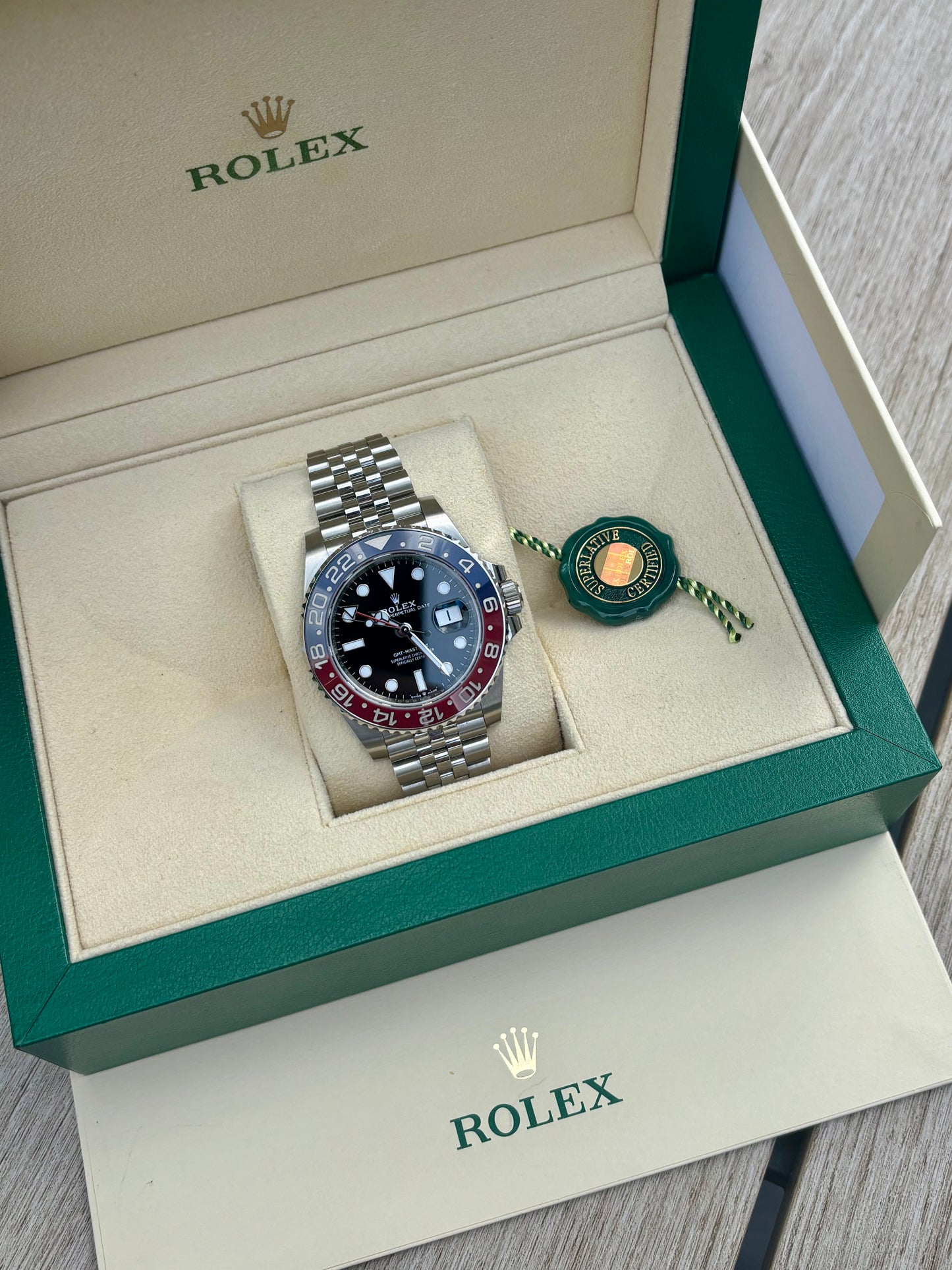 Rolex GMT-Master II 126710BLRO