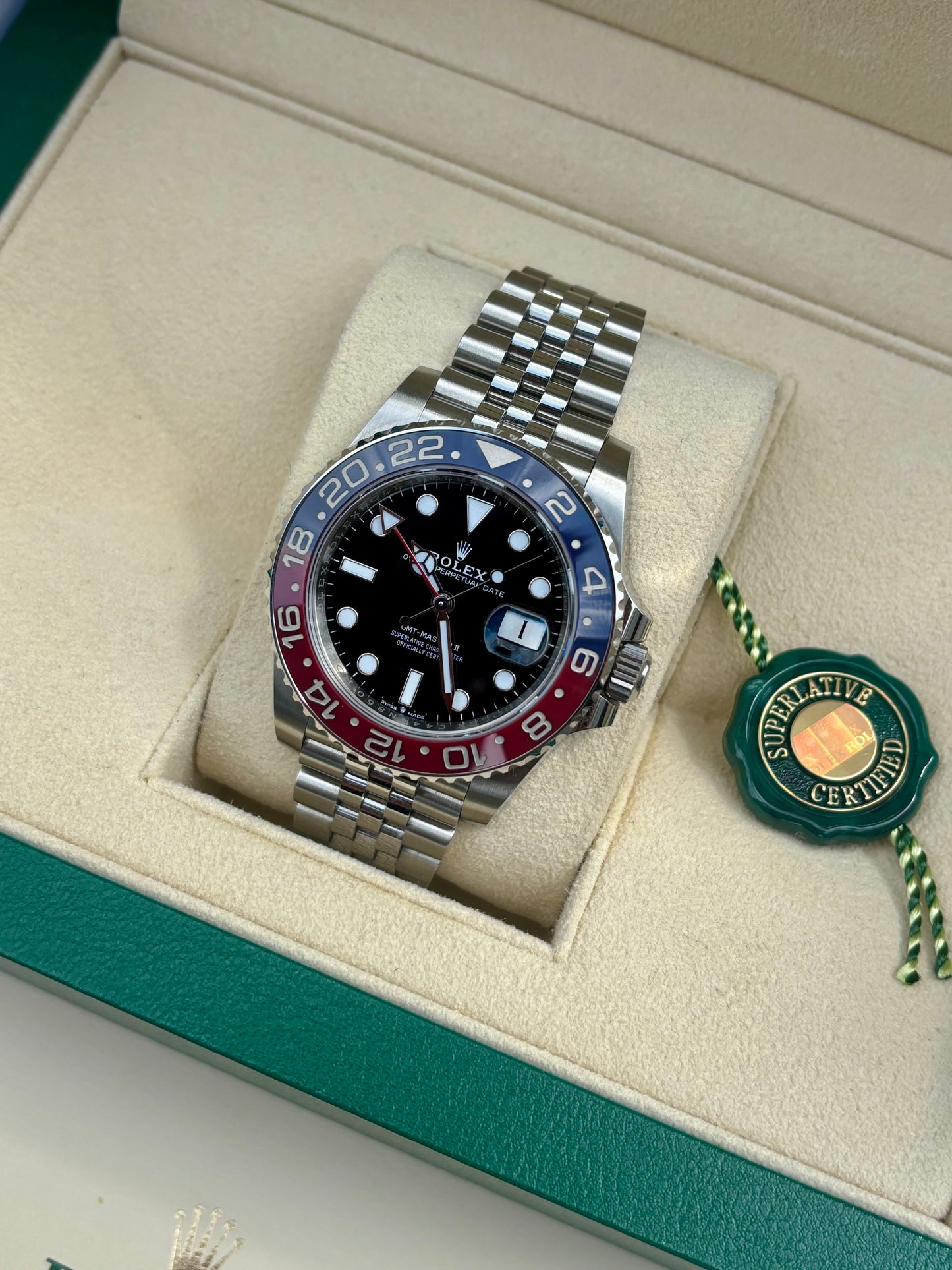 Rolex GMT-Master II 126710BLRO