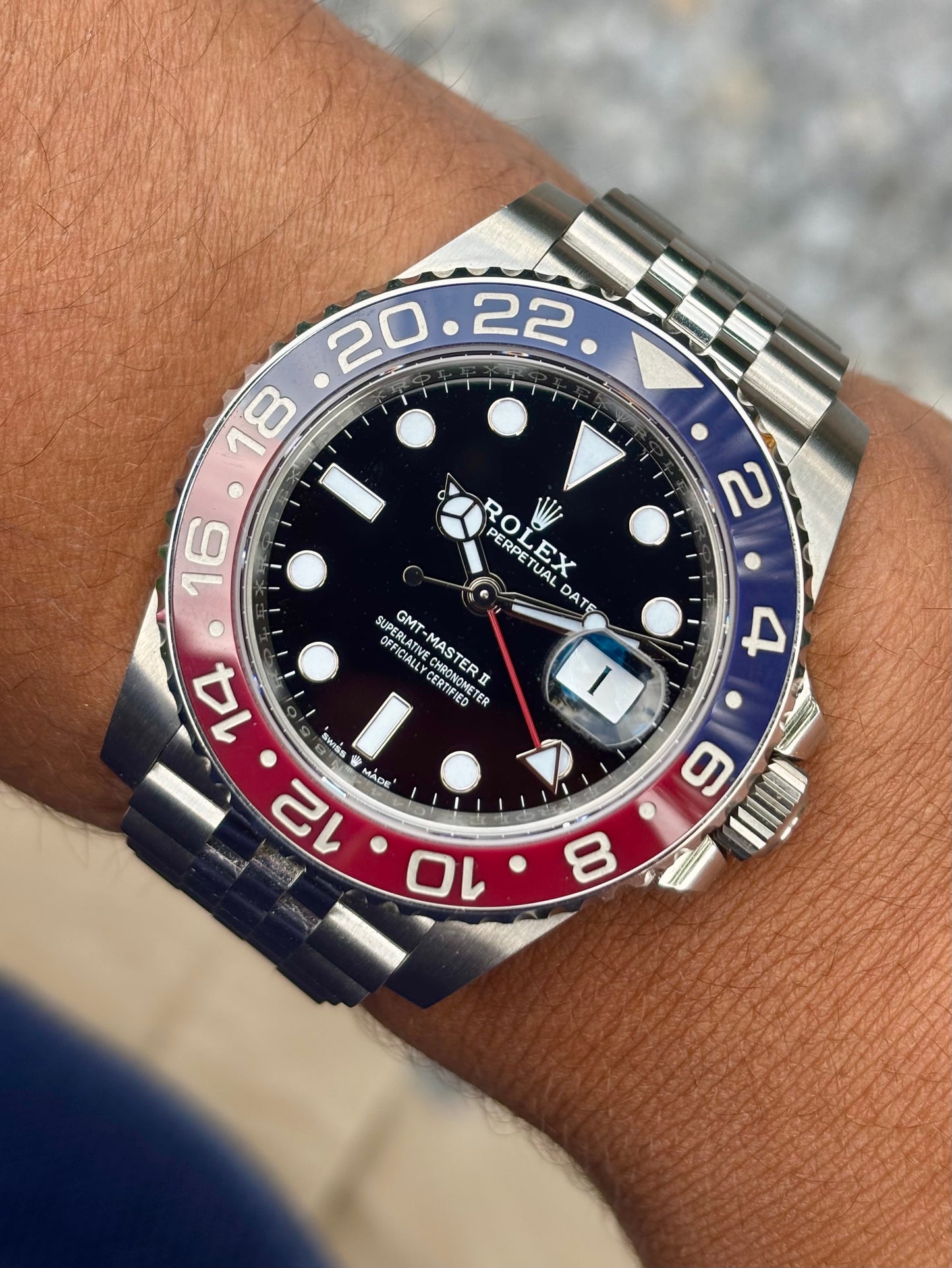 Rolex GMT-Master II 126710BLRO
