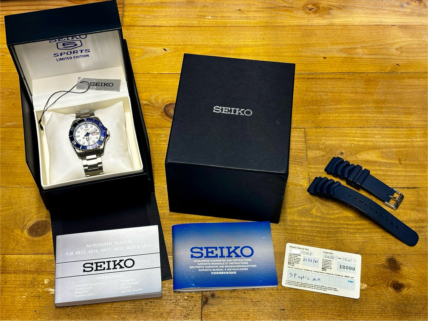 Seiko Limited Edition SRPD08 Lake Mashu